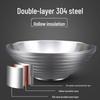Qianshen 304 Stainless Steel Conical Noodle Bowl