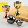 Wine Measuring Cup Stainless Steel Cocktail Measuring Jigger with Scale Wine Pouring Tool for Kitchen Bar