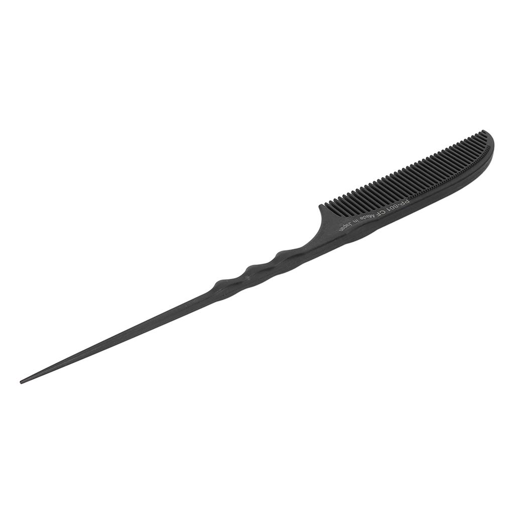 Tail Comb Professional Grade Heat Resistant Hairdressing Styling Salon Combs for All Hair Types Black