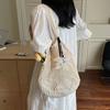 Hollow-out Large-capacity Shoulder Bag New Knitted Underarm Bag