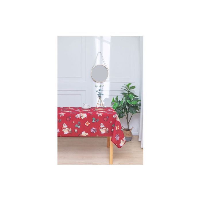 Nappes - PROMO LINGE - Polyester - 150x240cm - rouge