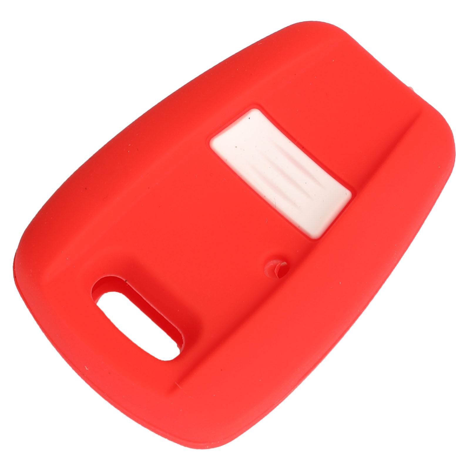 

Силиконовый чехол для автомобильного ключа jingyuqin для Fiat Punto Doblo Bravo 1 кнопка корпус чехол SIP22/GT15R лезвие стиль красный