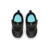Nike Downshifter 9 Rebel Non slip Lightweight Low top Running Shoes Black Green Infant And Toddler CI2688-001