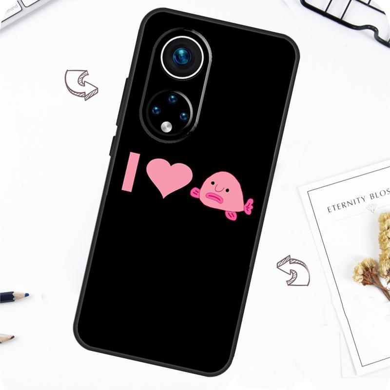 Cute Blobfish Case For Honor Magic 5 6 7 Lite Honor 200 Pro X8b X9a X8a X8 X9 X9c X9b 50 70 90 Lite Cover