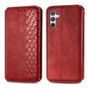 For Samsung Galaxy A26 5G Case Rhombus Imprint PU Leather Wallet Phone Cover
