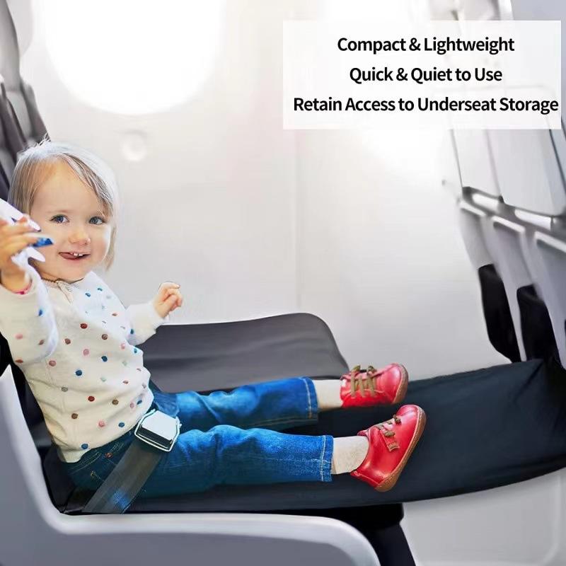 Patură de avion pentru călătorii pentru copii Portabilă Paturi cu pedale pentru copii Suport pentru picioare Hamac Suport pentru picioare pentru bebeluși Extensor scaun de avion pentru copii mici