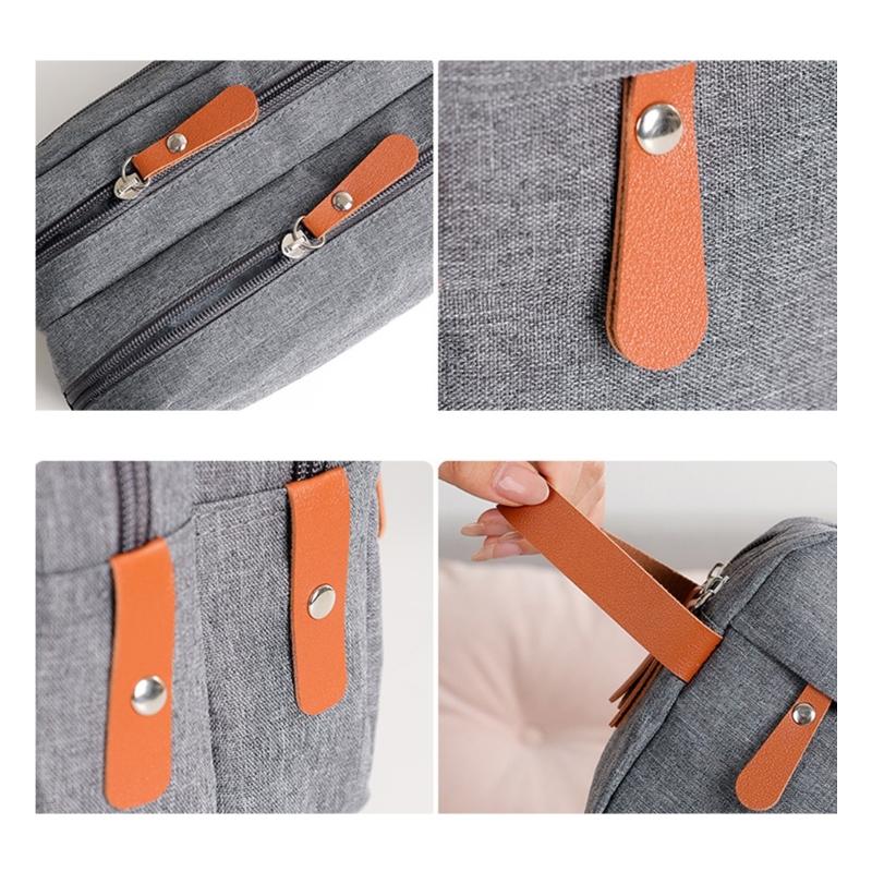 Large Capacity Travel Toiletry Bag Cosmetic Bags Portable Makeup Bag Multifunctional Storage Pouch for Women Men