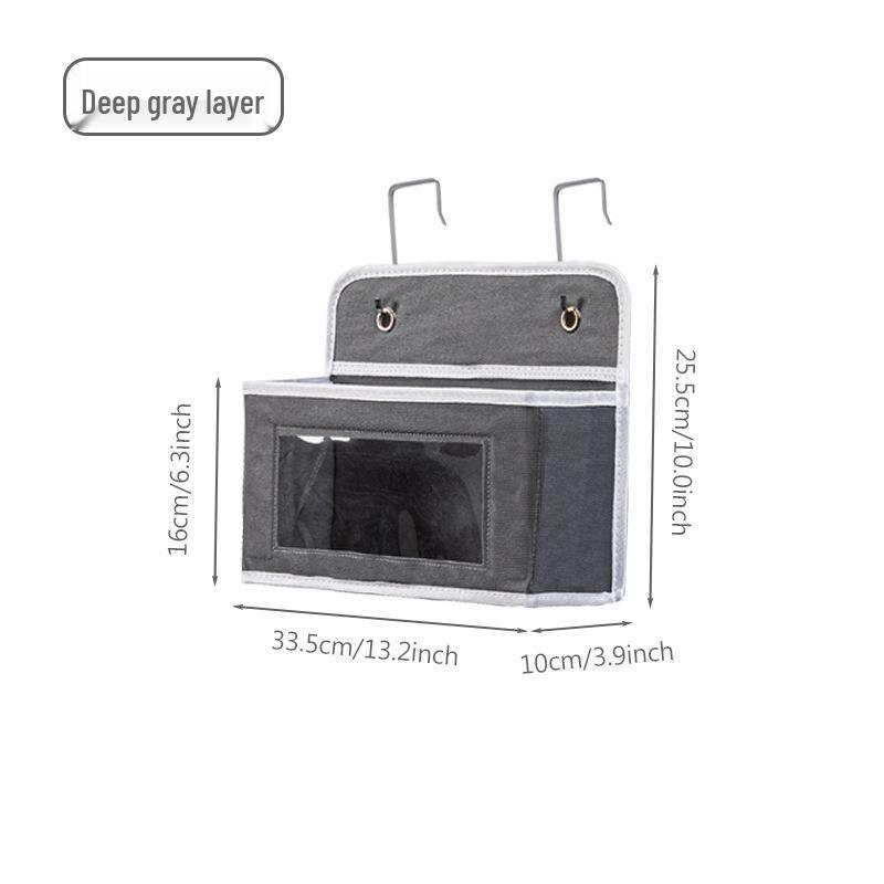 Five-Layer Non-Woven Over-the-Door Large Capacity Hanging Storage Bag for Home or Bedroom