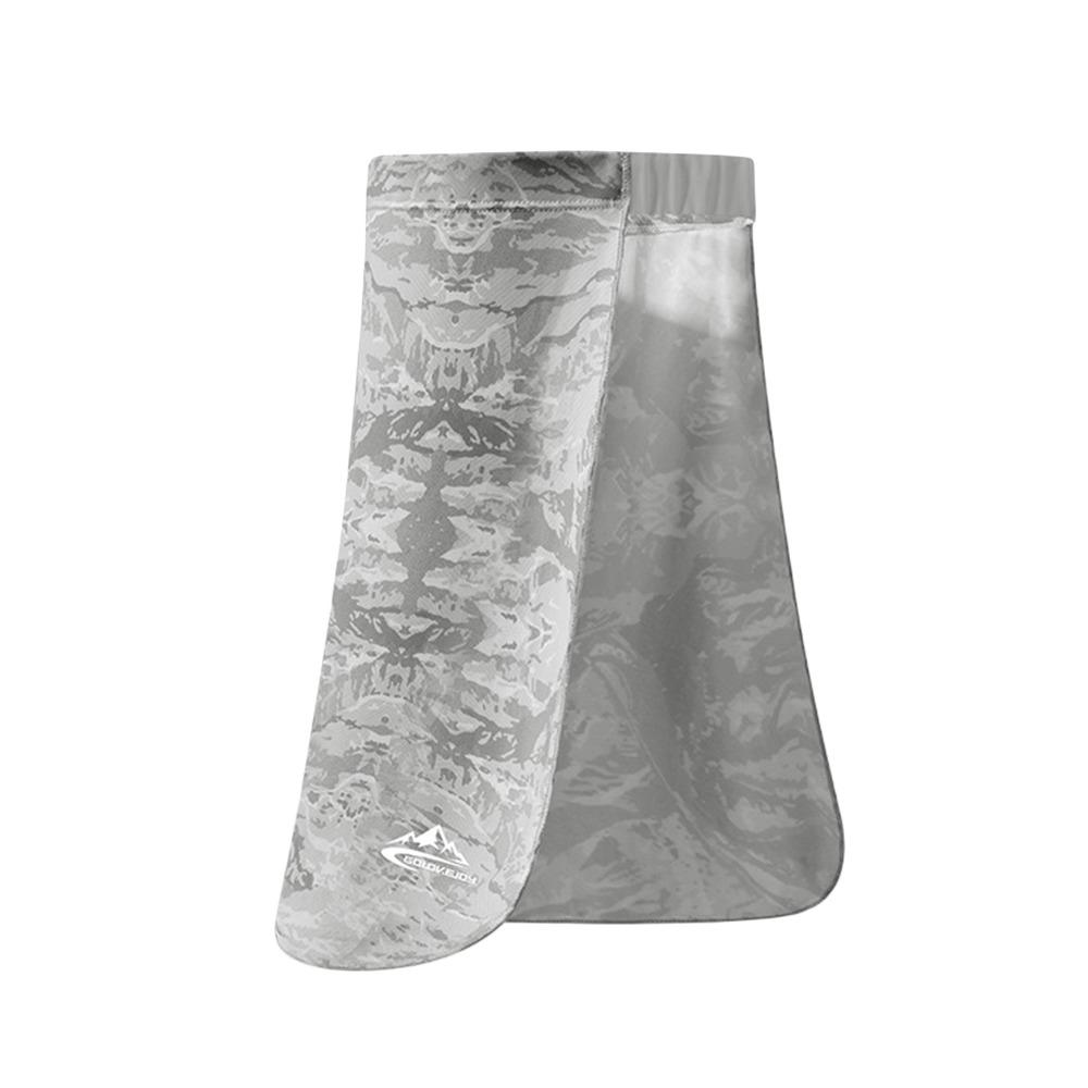 

Breathable Summer Neck Drape Sun Protective Sunscreen Hat Curtain Trendy Neck Cover темно серый