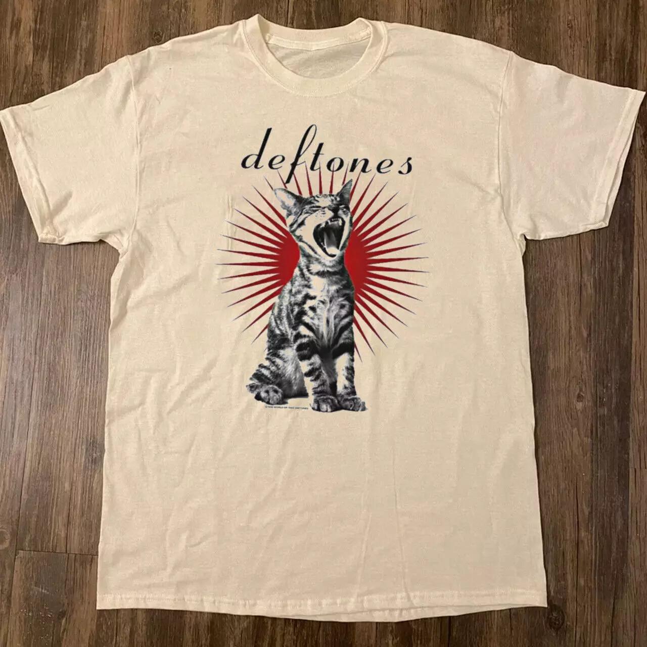 Deftones Shirt Vintage Deftones Cat Album Punk T Shirt LT549 S