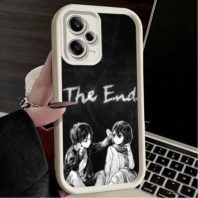 Phone Case for Xiaomi Redmi Note 15 14 13 Pro Plus A-Attack On T-Titan Mikasa Shell 12S 11 11S 11T 5G 14S Soft Silicone Funda