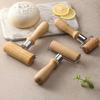 Lightweight Non Stick Wooden Rolling Pin and Pizza Bread Pastry Kitchen Baking Drum Tool, Essential for Home Kitchen Baking