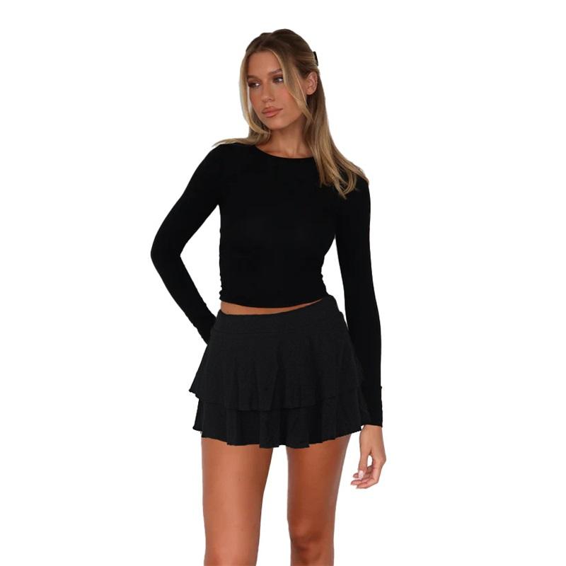 

Летняя Сексуальная Плиссированная Мини-юбка со Встроенными Шортами для Девочек Удобная и Модная Короткая Юбка для Летней Вечеринки XL