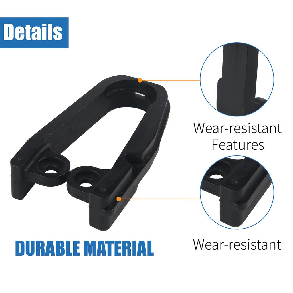 Chain Slider Swingarm Protector Fits for Honda 400X 400EX 1999 - 2008 Black