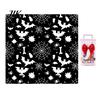 DIY Coloring Blanket for Parties Color Your Own Art Project with Markers Washable Gift Idea Craft Throw Home Decor Holiday Party Activity Unique
