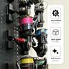 Dual-Use Fishing Reel Storage Rack for Baitcasting & Spinning Reels with Pegboard Accessories
