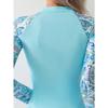 Damen Langarm Tankini Set mit Shorts, Zweiteiliges Outfit