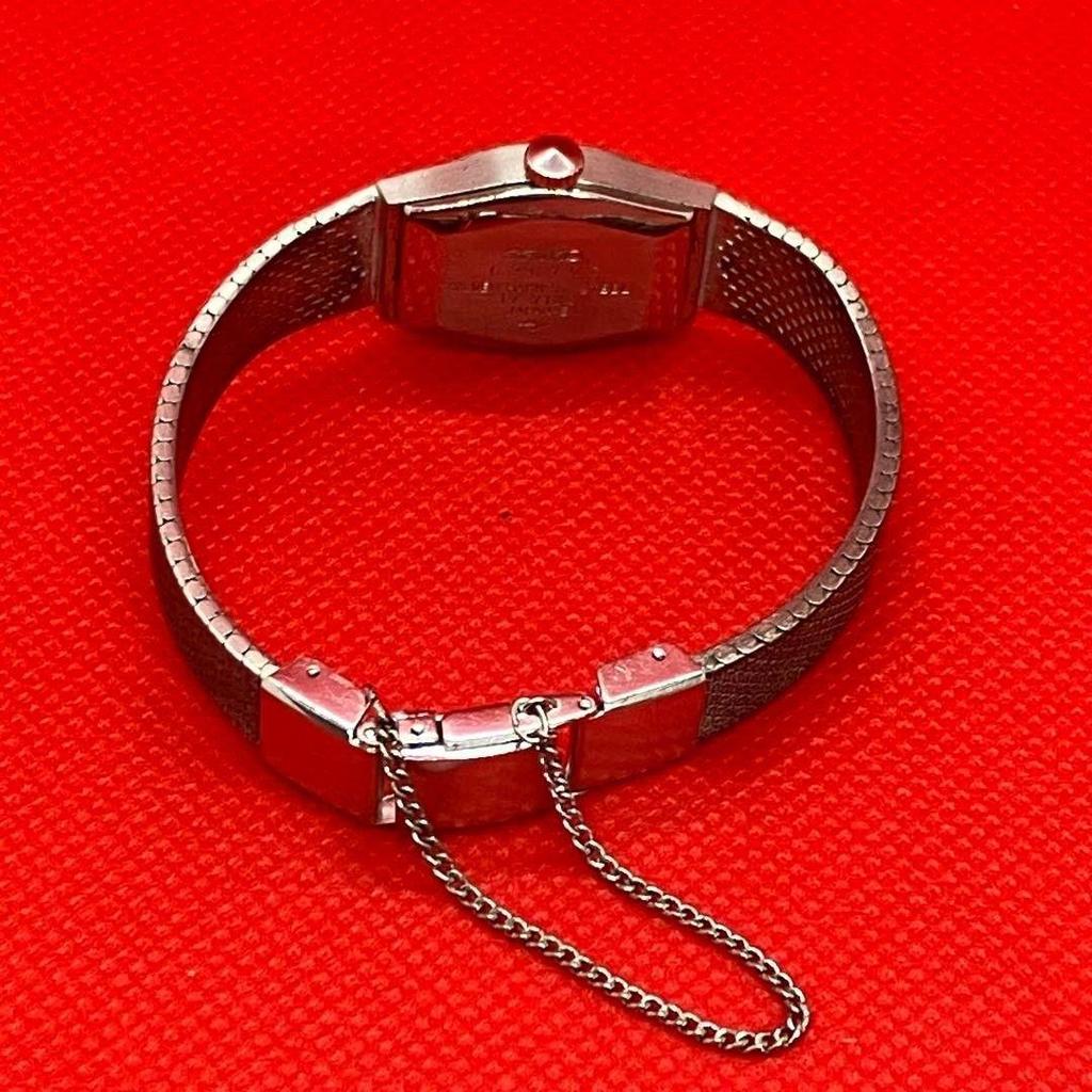 Used Good Condition SEIKO Hand-winding Blue Dial Ladies' Watch, Working Condition