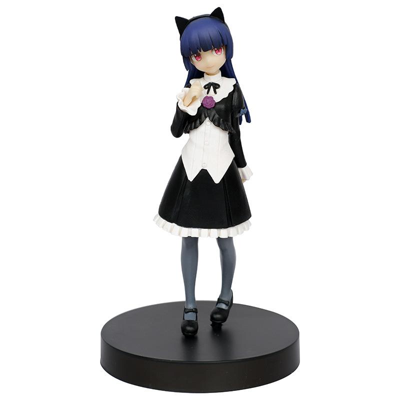 Generic Oreimo Kuroneko Ruri Gokou Figure Cute Anime Loli Girl Pvc Model 17Cm Desktop Ornament Collectible Gift For Anime Fans
