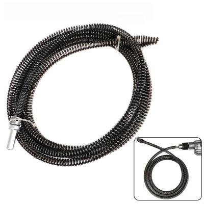 1 unidad Serpiente Eléctrica de Drenaje de Alta Resistencia con Motor Potente - Cable Flexible Largo de 59.06 pulgadas y Varilla de Extensión, Inodoro de un Solo Disparo, Ducha, Fregadero, Bañera