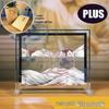 3D Flowing Sand Hourglass: Creative Glass Ornament & Birthday Gift