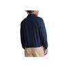 Polo Ralph Lauren FW22 Logo Print Casual Polo Long Sleeve Jacket Men Jackets Navy-Blue MNPOOTW16020138-410