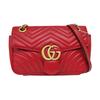 [Pre-Owned] GG Marmont Small Matelassé Shoulder Bag 'Red' - Very Good #Q733F4