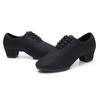 Mesh Dance Shoes Latin Samba Shoe for Women's Ballroom Modern Tango Jazz Practise Shoes