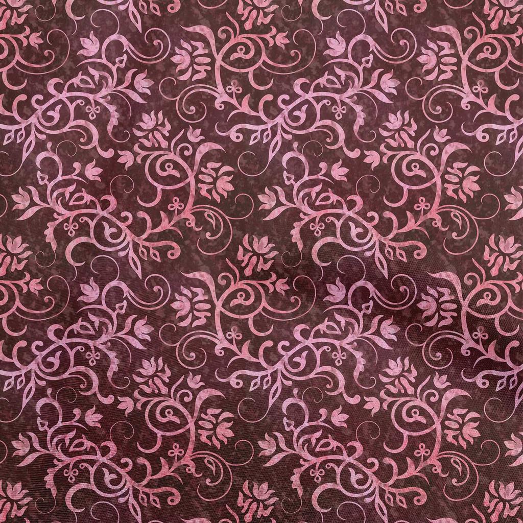 oneOone Cotton Flex Dark Olive Green Fabric Asian Batik Floral Fabric For Sewing Printed Craft Fabric By The Yard 40 Inch