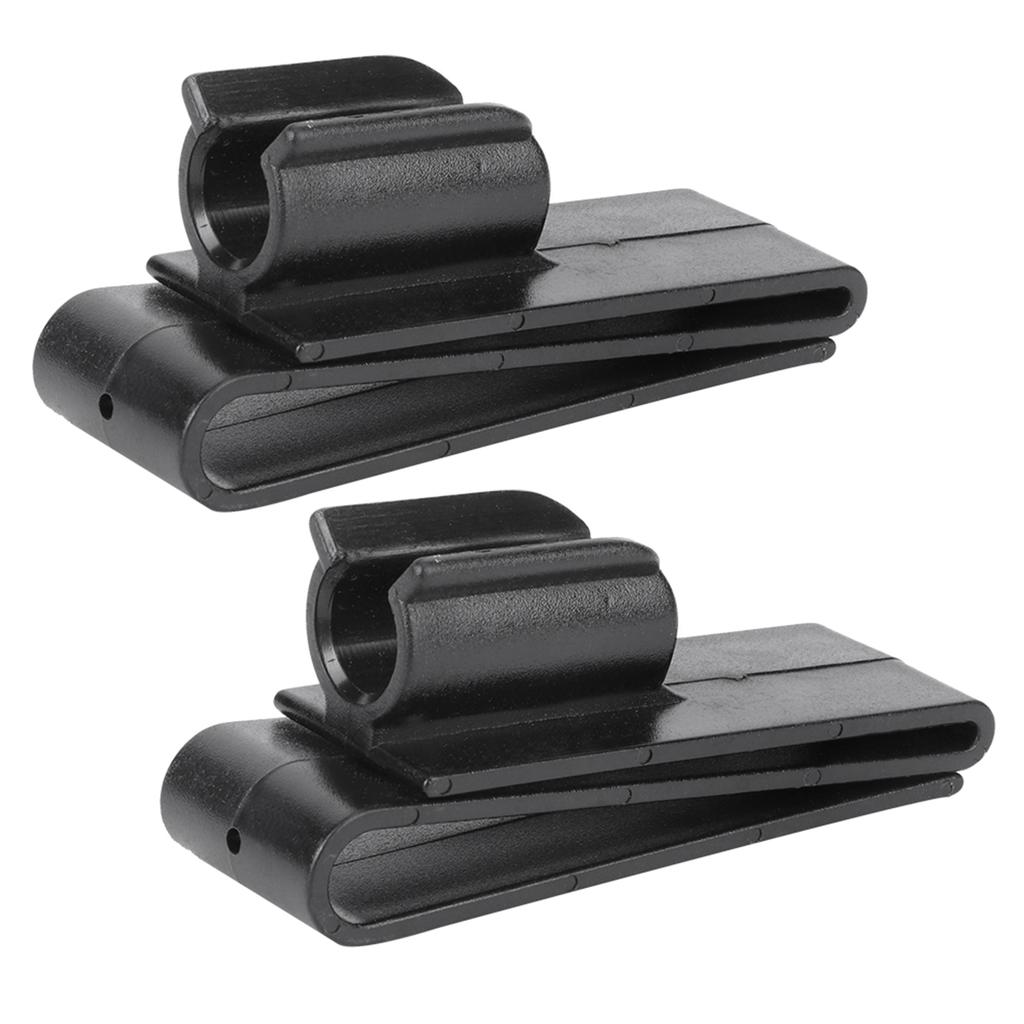 Golf Club Bag Clip Plastic Clamp Holder Durable Black Putter Clip Golf Accessory