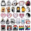 Cute Cat Series Enamel Pins Kawaii Kitten Cat Paw Footprint Animal Brooches Lapel Badge Jewelry Gifts for Cat Lover Friends