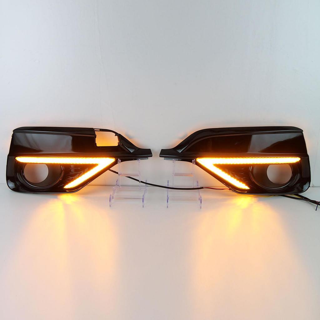 Honda Fit RS 2018 Dual-Color Flowing Daytime Running Lights (Jazz Model)
