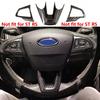 3pcs Carbon Fiber Color Steering Wheel Cover Fit For Ford Focus Escape Kuga MK3