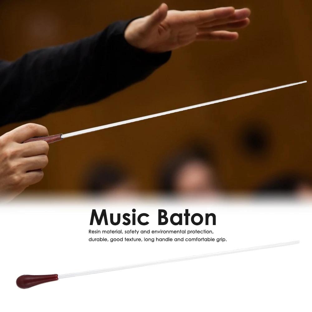 Professioneller Musik-Baton aus Kunstharz für die Bühnenperformance, Direktorenstab, für Konzertorchester, Teamleiter, Geschenk