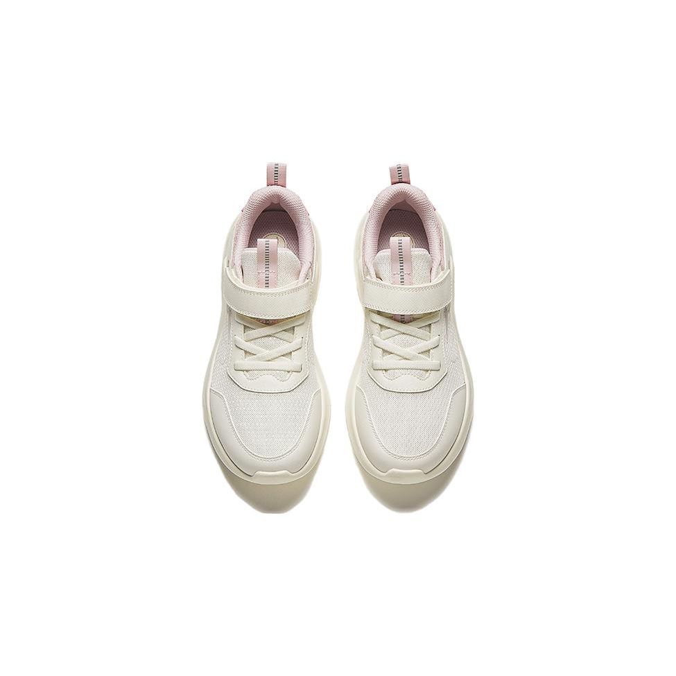 Anta Antiskid Wear Resistant Low Top Kids Running Shoes Kids Sneaker Light-Pink A322415504-1