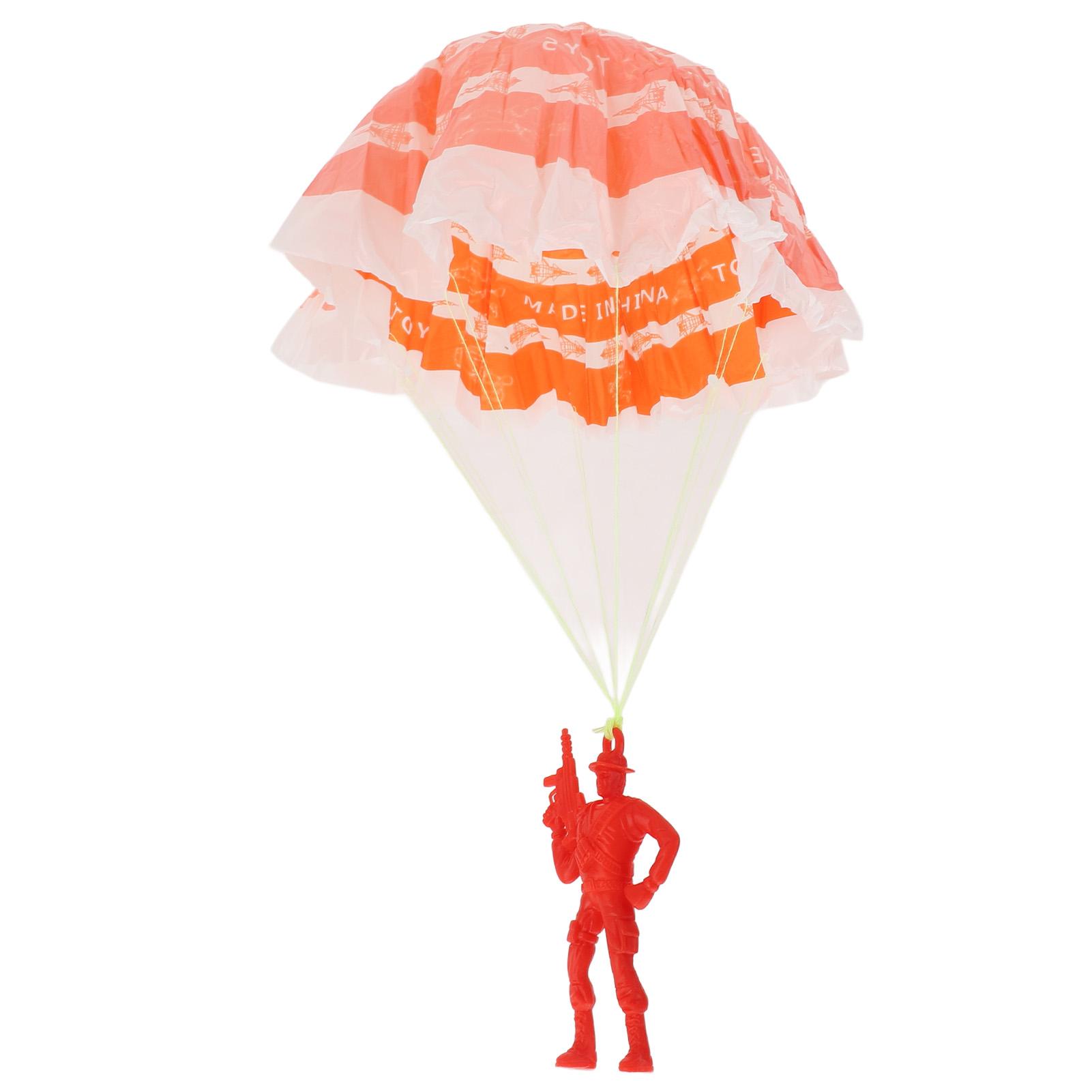 

20 шт парашют игрушка для детей пластиковый десантник фигурка на открытом воздухе летающий метательный парашют