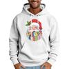 Christmas Print Loose Men's Hoodie