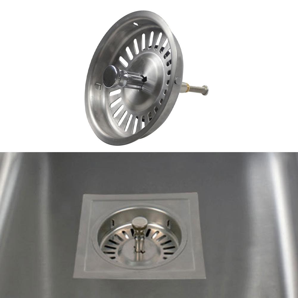 Effective Waste Filtration Brushed Finish Replacement Basket Filter Effective Waste Filtration Optimal Water Flow