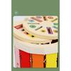 Montessori Wooden Color Sorting Toys Shape Matching Fine Motor Toys Sensory Game Early Educational Puzzle Toys for Toddlers
