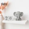 Cartoon Animal Ornament, Rabbit Fox Bear Shape Desk Ornament, Mini Size Desktop Decoration for Home Office