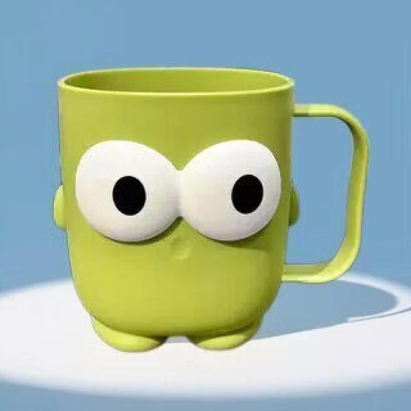 Children s Cute Big Eye Toothbrush Cup