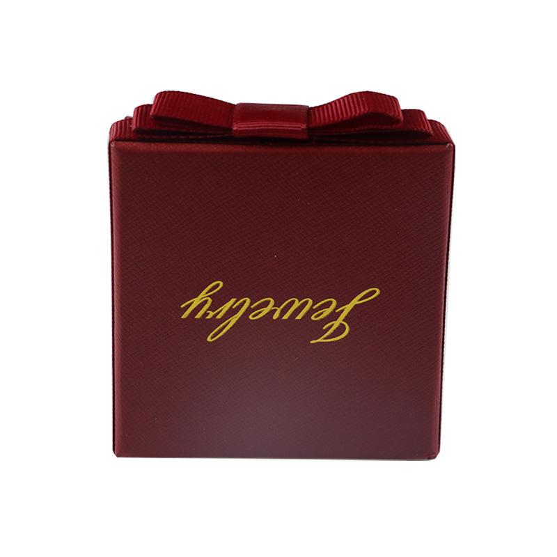 Schmuckverpackungsbox, Ring, Ohrringe, Armband, Schmuckaufbewahrung, Exquisite und einfache Broschürenverpackungsbox, Schmuck.