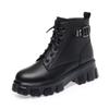 Fashion AIYUQI Women Winter Boots Genuine Leather 2025 New Fashion Natural Wool Warm Snow Boots Women Thick-soled Women's Ankle Boots