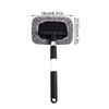 Fiber Plastic Car Glass Scraper Compact Design Easy Storage Space Saving Nonslip Handle For Taxi Drivers And Long Trip
