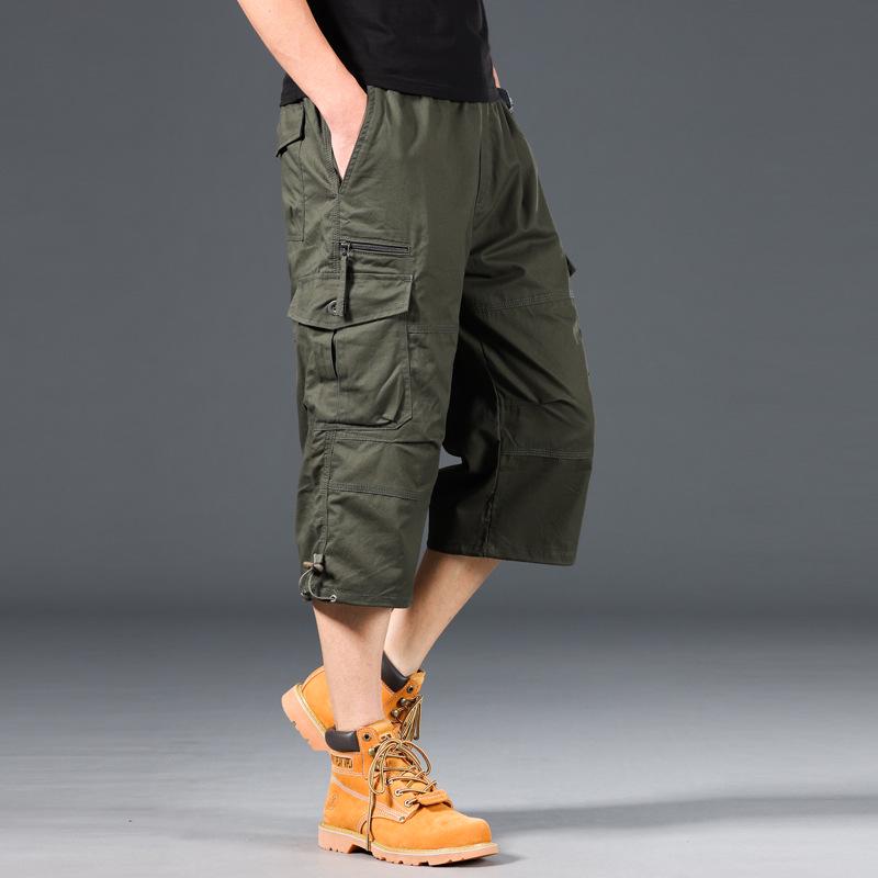 Men's Loose-Fit Multi-Pocket Cargo Shorts for Summer In Various Colors