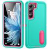 Pc Silicone 2 In 1 Cell Phone Armor Case For Samsung Galaxy S23 Ultra 5g S23 Plus S 23 Stand Holder Protective Cover