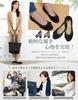 Tophana Portable Folding Slippers Antibacterial and Storage Pouch Portable Shoes Size Women's [Super Comfortable, Deodorizing] [Waterproof Lining,