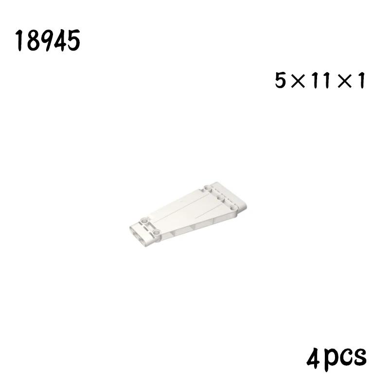 Non-Toxic Technical Parts Flat Panel Plate 1X3X11 Mechanical Building Blocks Car Moc Parts Brick Toy 11954 18944 18945 24116 24119 62531