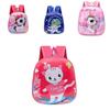 Childrens Pvc School Backpack With Animal Print And Breathable Construction For Classroom Learning