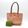 Gucci 742102 GGCanvas Ophidia GG Small Hand Bag Tote Bag GGCanvas Pink